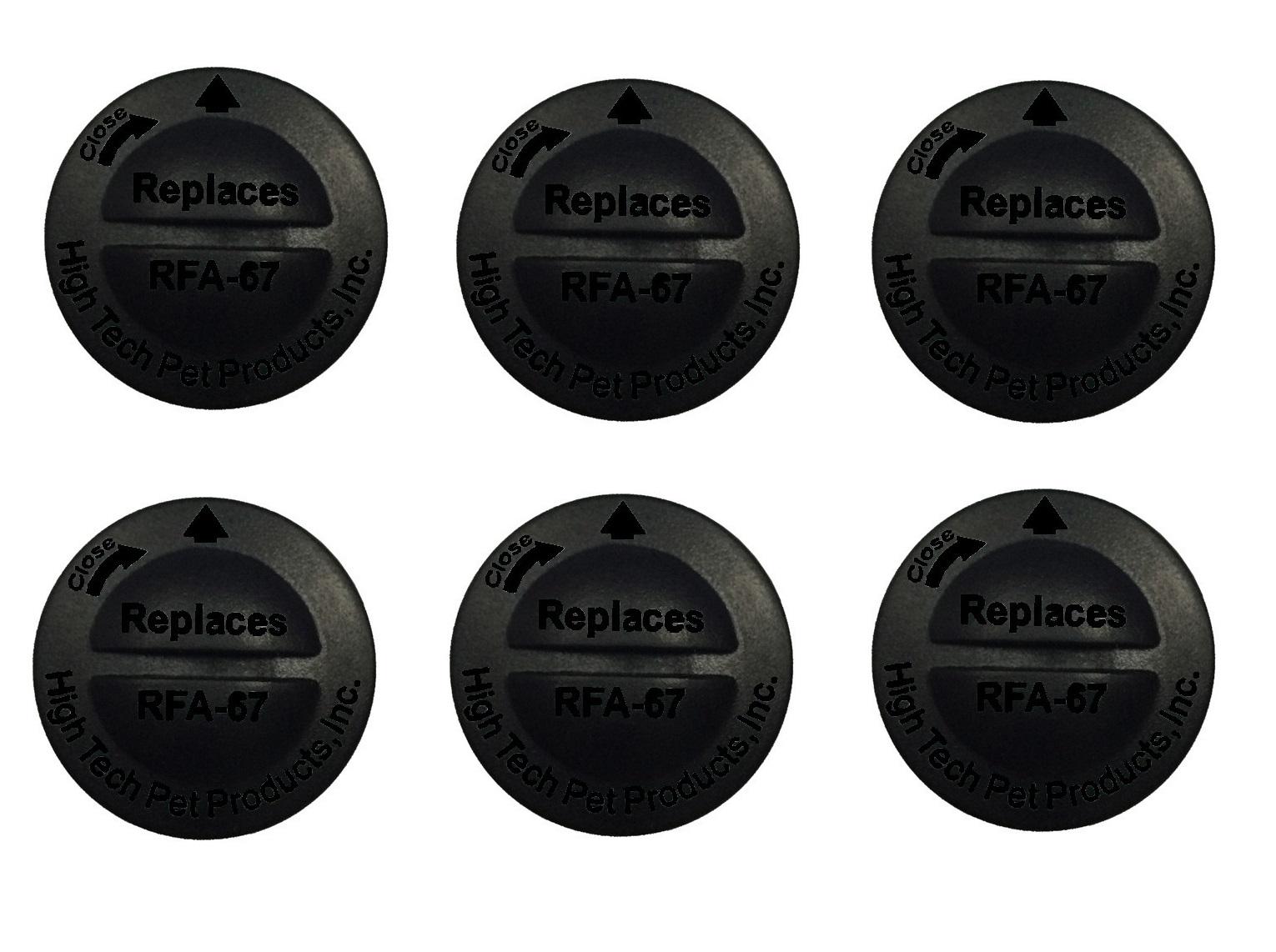 RFA-67 Petsafe® Alternative replacement battery (6-pack) - Click Image to Close