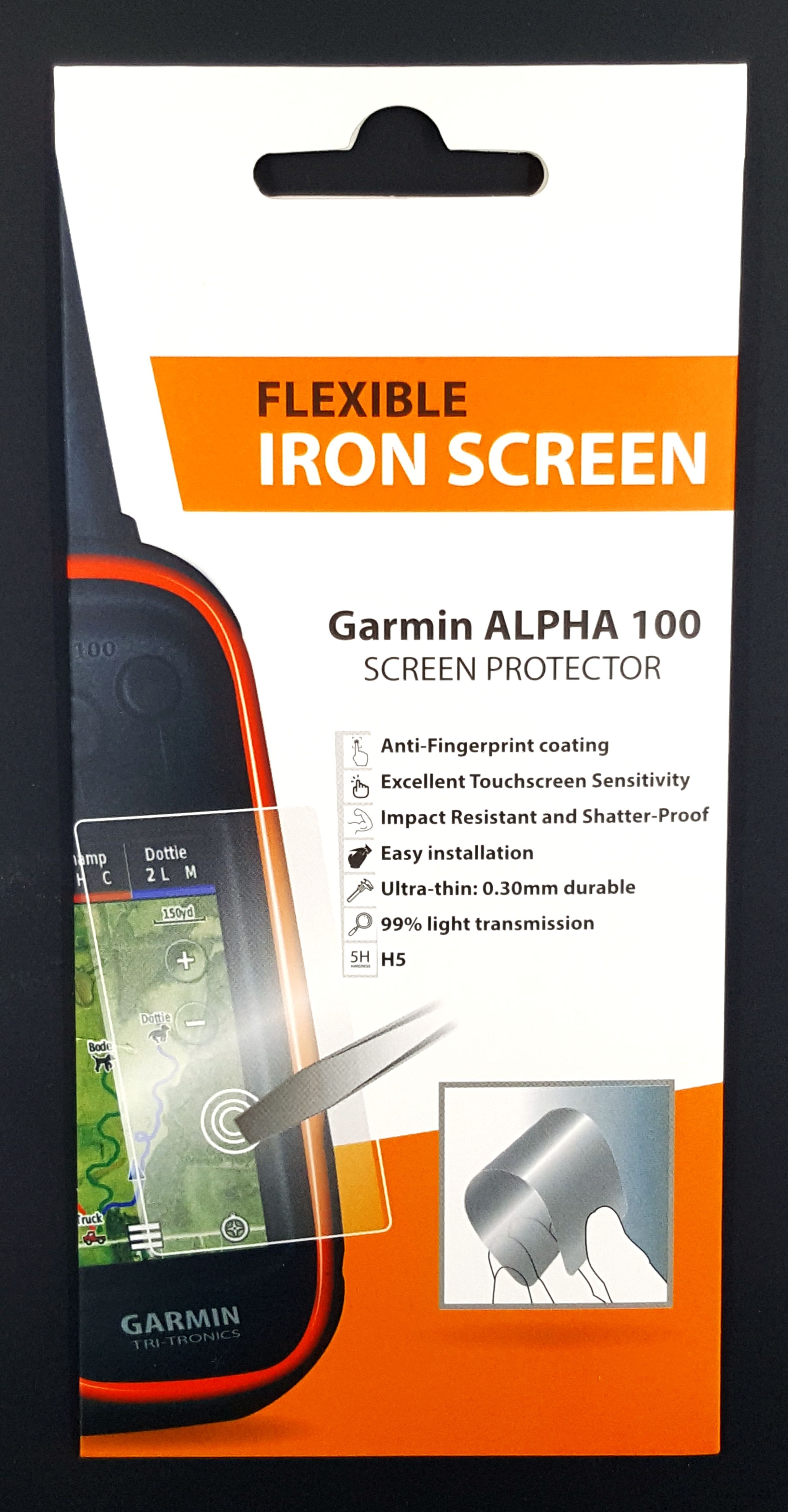 Flexible Iron Screen for Alpha100