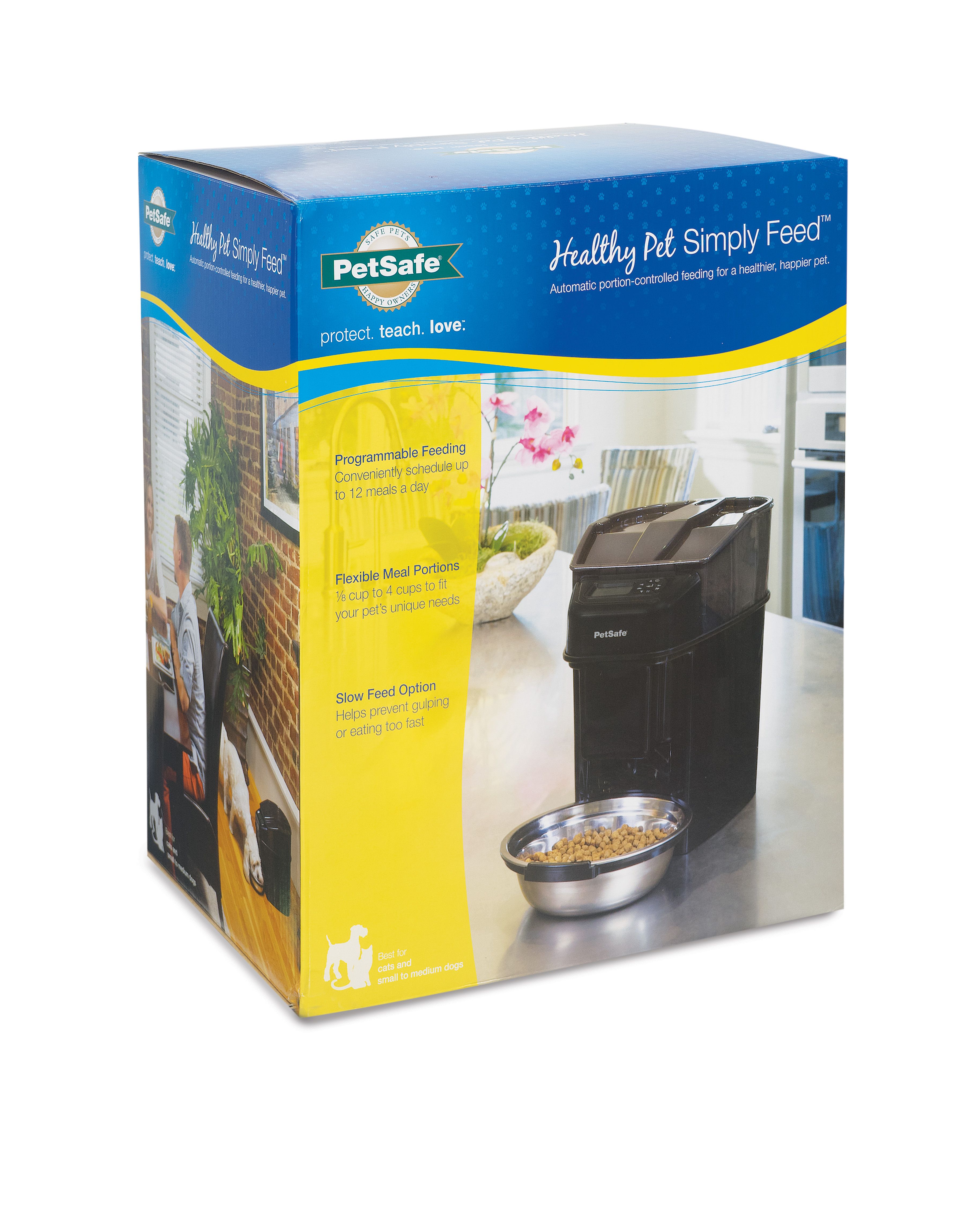 Healthy Pet Simply Feed 12-Meal Auto Feeder - Click Image to Close