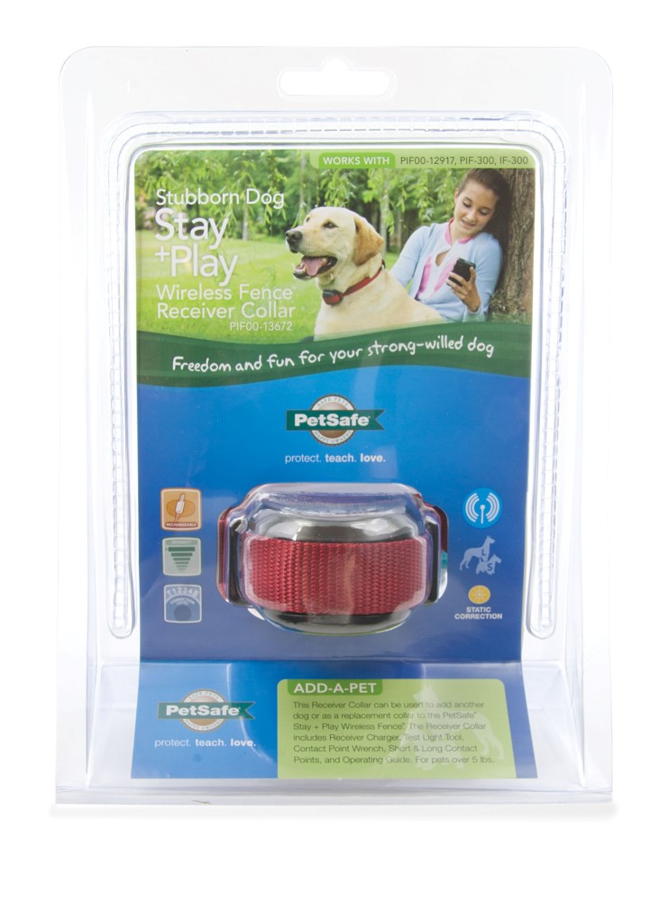Stubborn Dog Stay + Play Wireless Fence - Click Image to Close