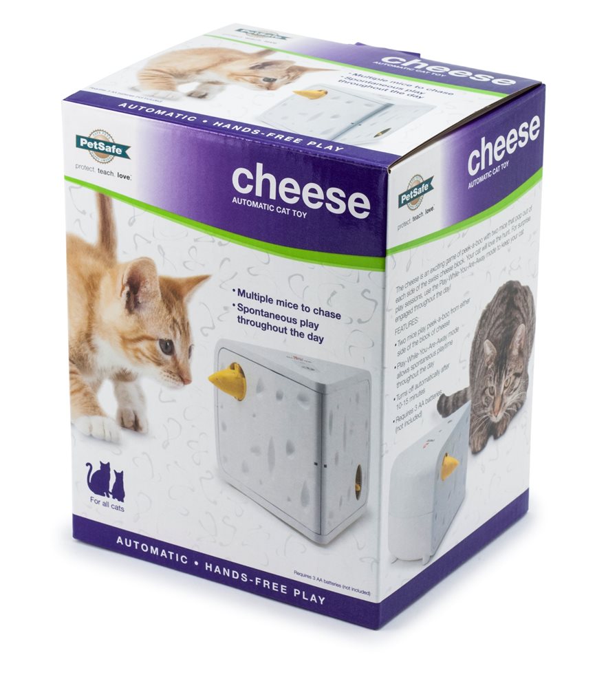 Cheese Cat Toy - Click Image to Close