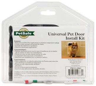 Pet Door Installation Kit - Click Image to Close