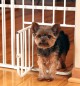 Big Tuffy Expandable Gate with Small Pet Door