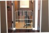Big Tuffy Expandable Gate with Small Pet Door