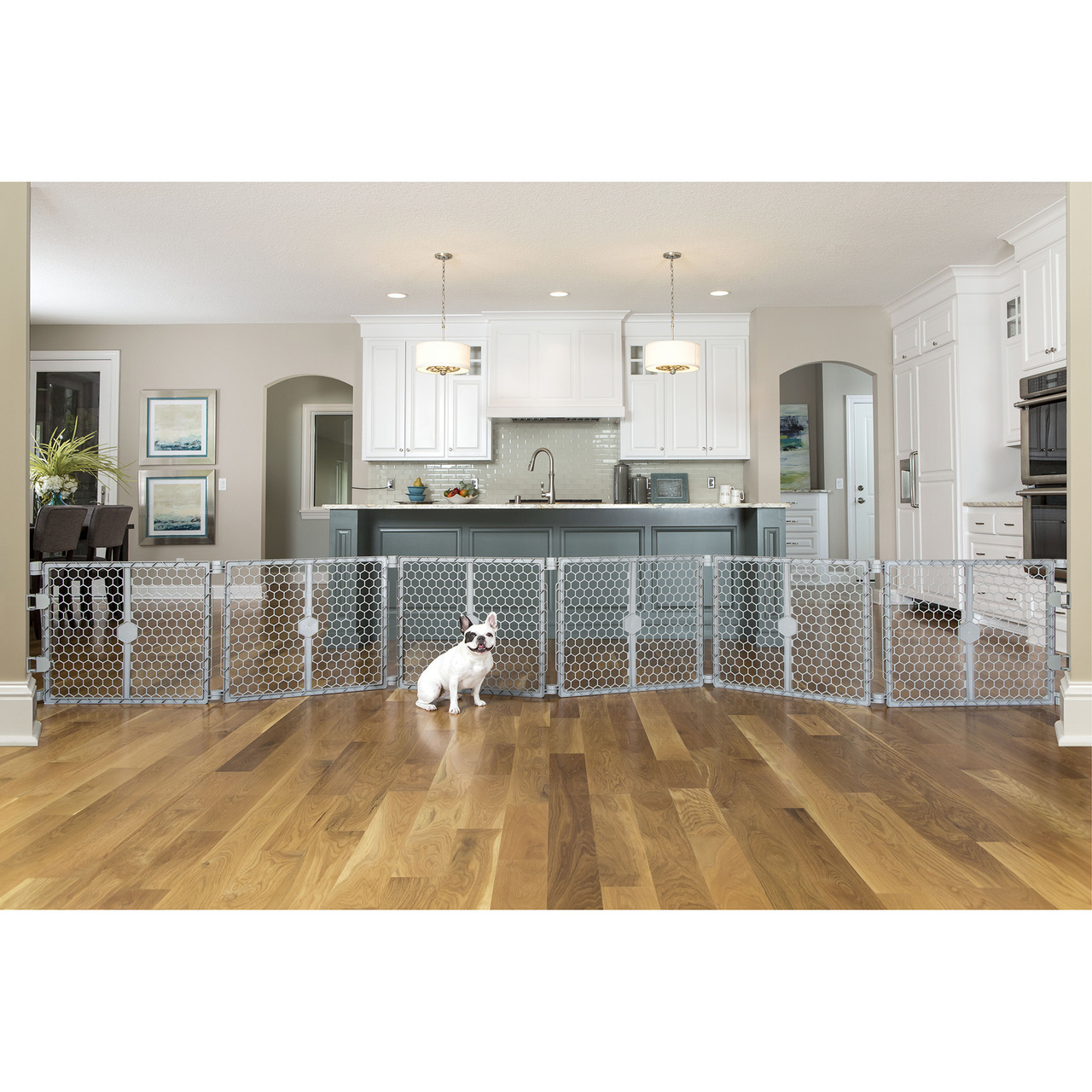 2-IN-1 Plastic Gate and Pet Pen