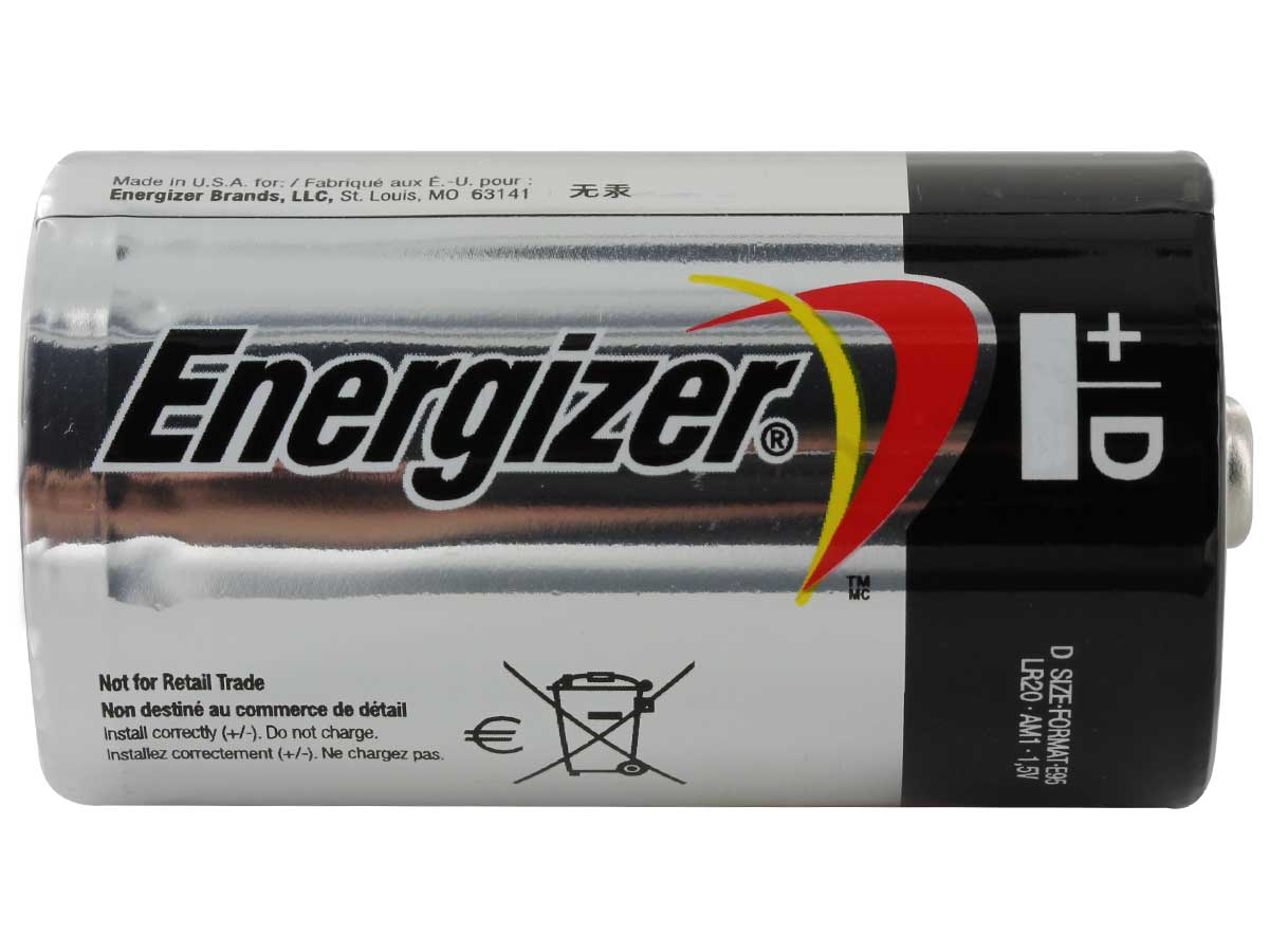 Energizer Max E95-VP D Alkaline Battery