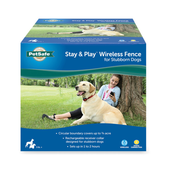 Stay & Play Wireless Fence for Stubborn Dogs