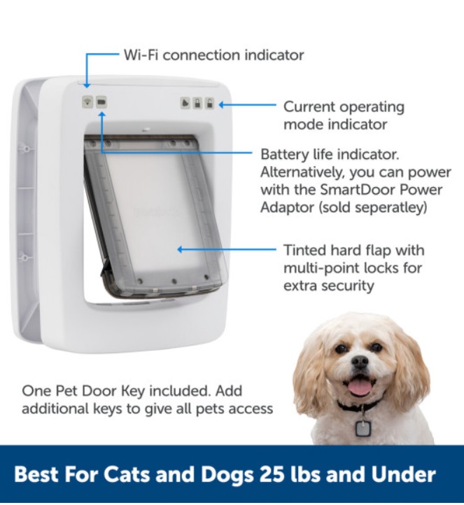 SmartDoor Connected Pet Door-Medium