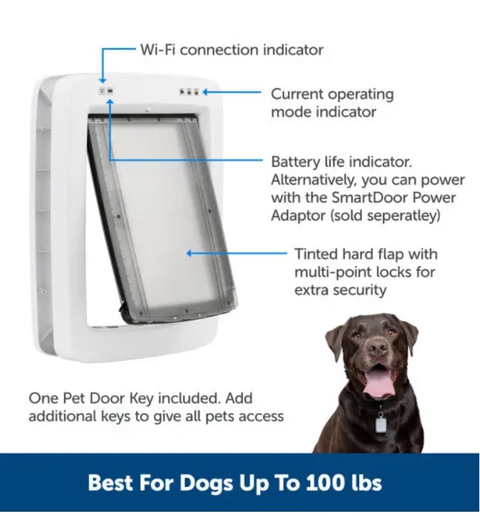 SmartDoor Connected Pet Door-Large
