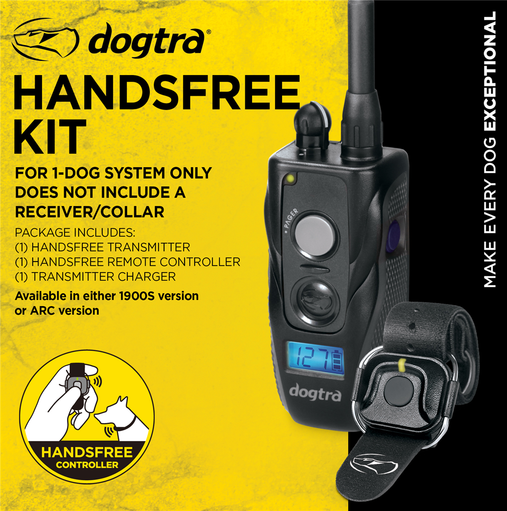 Handsfree Kit for Dogtra 1900S - Click Image to Close