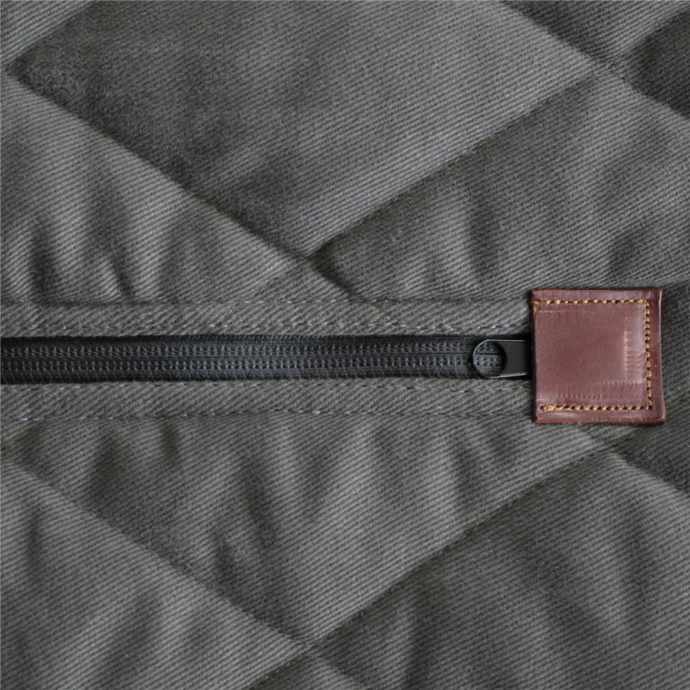 Premium Bench Cover - Grey - Click Image to Close