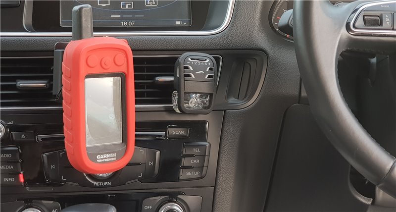 Air Vent Mount with Klipzer connector for Garmin Handheld - Click Image to Close