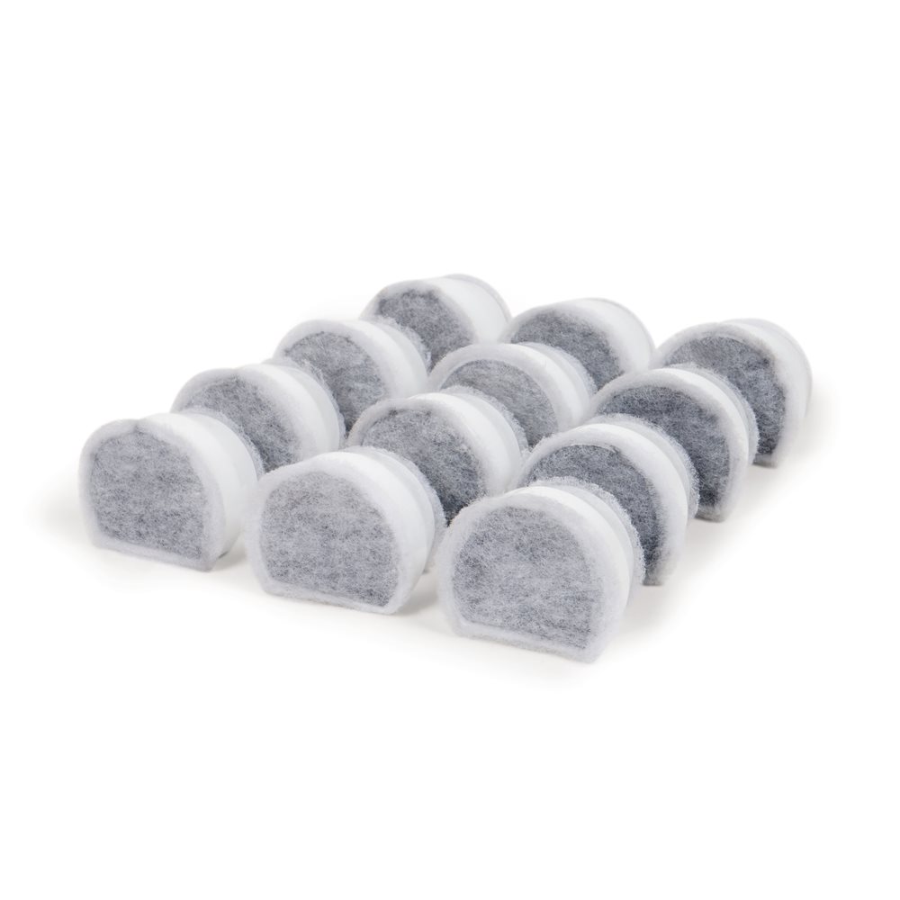 12-pack Ceramic Carbon Replacement Filter - Click Image to Close