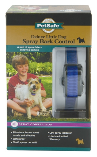 Deluxe Little Dog Spray Bark Control - Click Image to Close