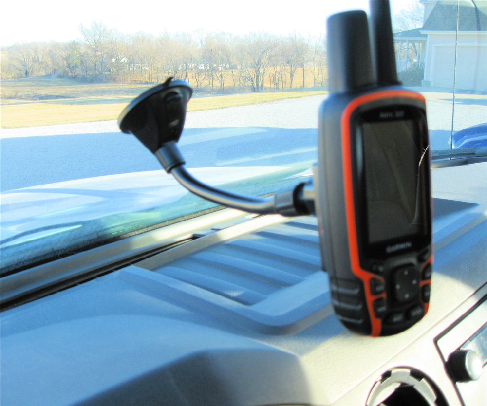 Window Mount for Garmin Astro or Alpha - Click Image to Close