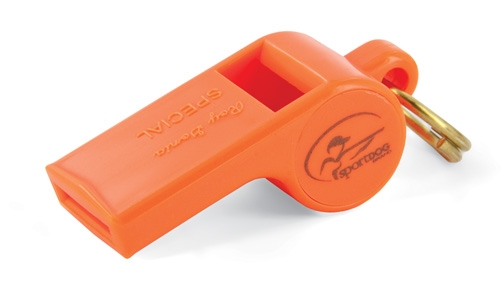 Original Roy Gonia Special Orange Whistle - Click Image to Close